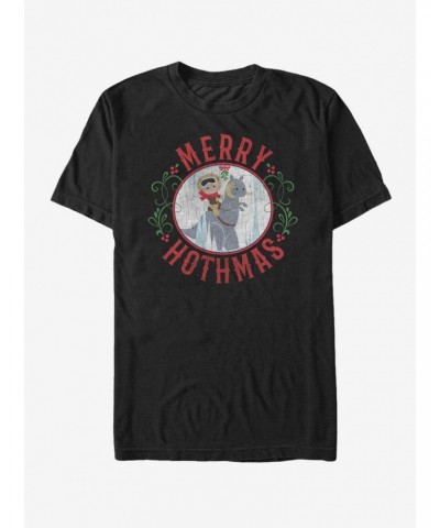 Star Wars Christmas Merry Hothmas T-Shirt $7.77 T-Shirts