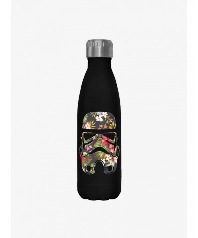 Star Wars Flower Storm Black Stainless Steel Water Bottle $6.97 Water Bottles