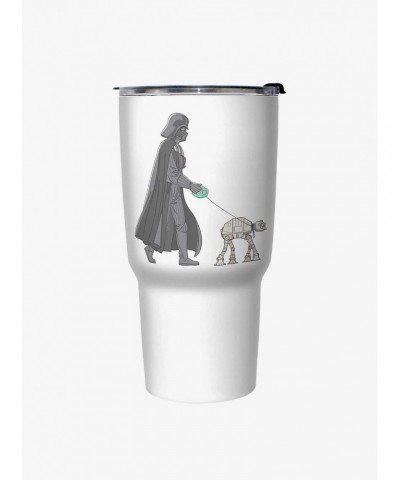 Star Wars Vader Walker White Stainless Steel Travel Mug $10.76 Mugs