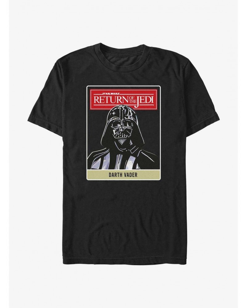 Star Wars Return of the Jedi 40th Anniversary Darth Vader Poster T-Shirt $4.66 T-Shirts