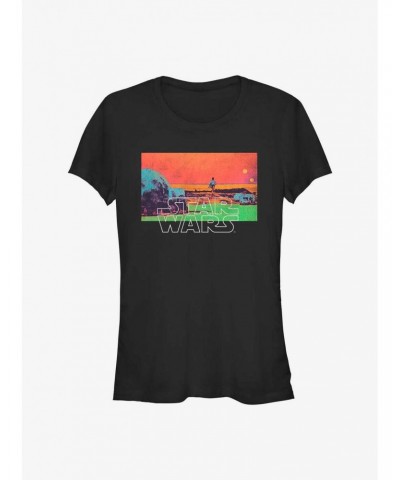 Star Wars Heatmap Girls T-Shirt $4.85 T-Shirts