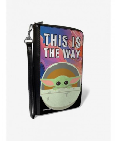 Star Wars The Mandalorian The Child This Is The Way Zip-Around Wallet $17.45 Wallets