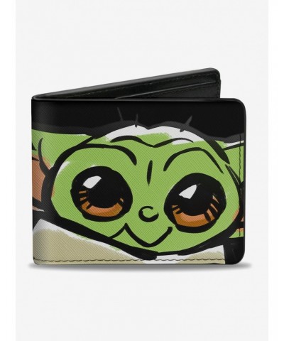 Star Wars The Mandalorian The Child Impression Bifold Wallet $7.75 Wallets