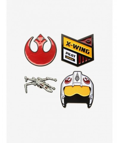 Star Wars Rebel Alliance and X-Wing Fighter Pin Set $9.21 Pin Set
