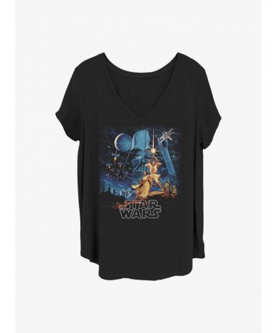 Star Wars Skywalkers Girls T-Shirt Plus Size $10.64 T-Shirts